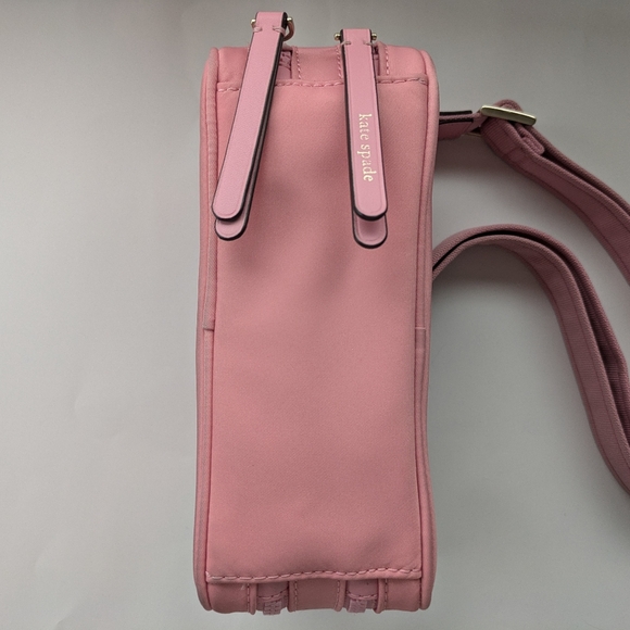 Kate Spade Jae Small Camera in Bright Carnation - Picture 5 of 9